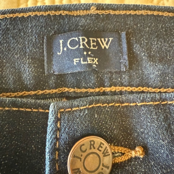 J. Crew Straight Leg Flex Jeans Dark Wash 31 / 30 - Picture 8 of 8